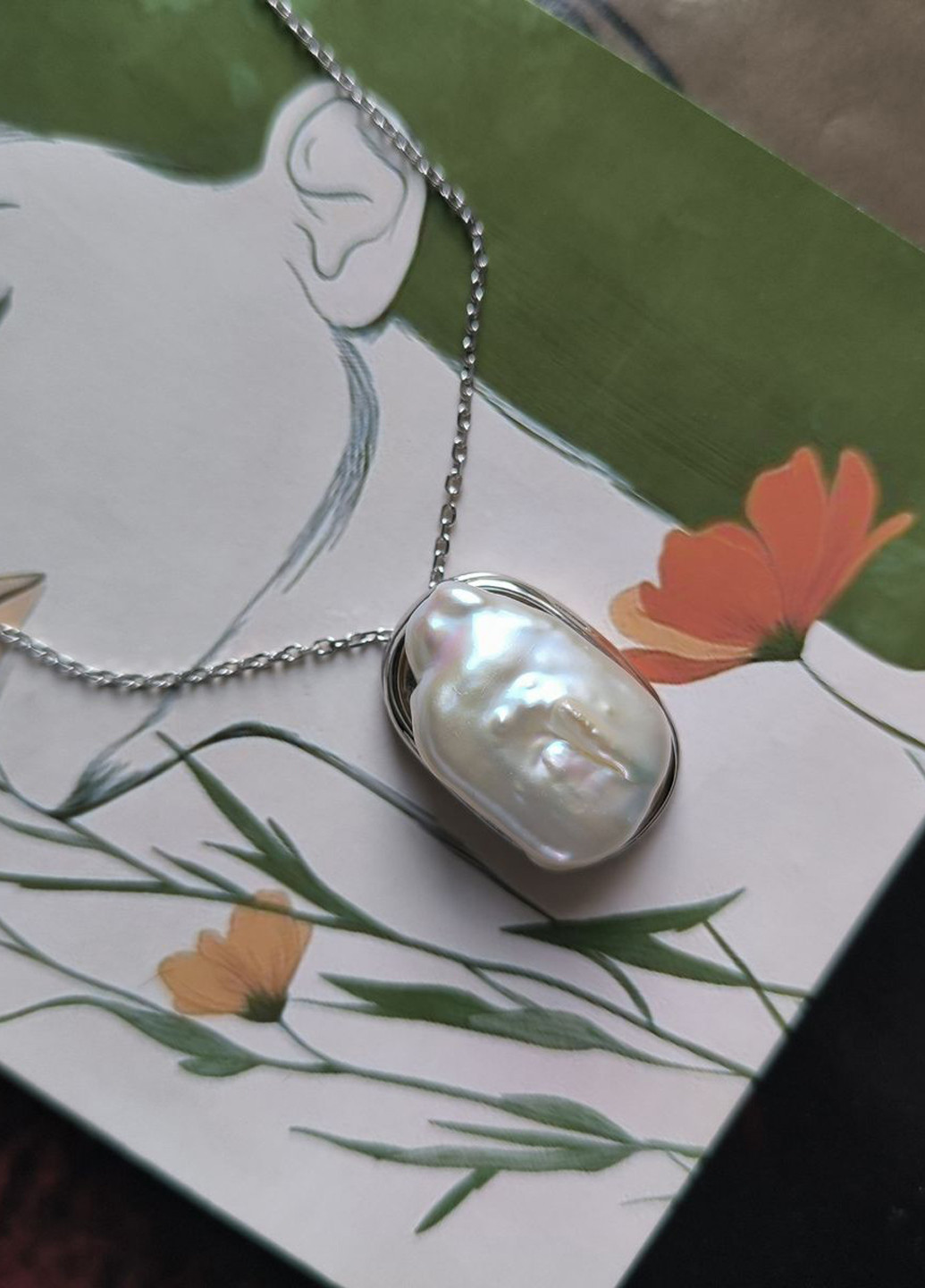 Колье Silver Flame (350941594)