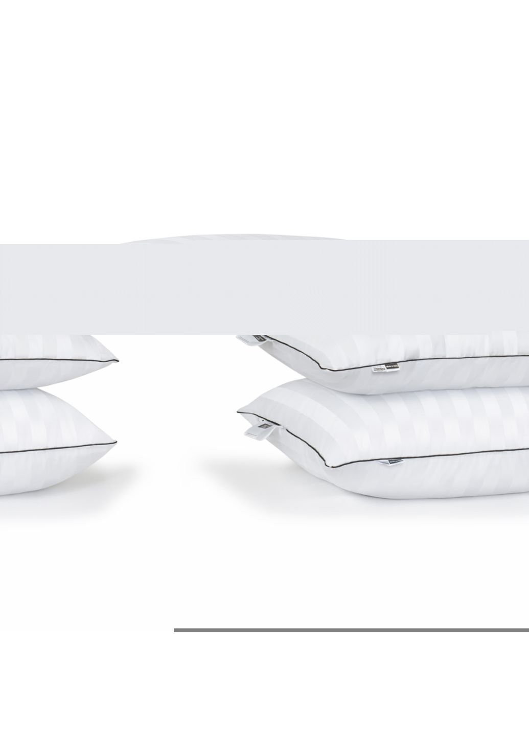 Подушка пухова Hand Made Royal Pearl 906 низька 60x60 (2200000555748) No Brand (254010880)