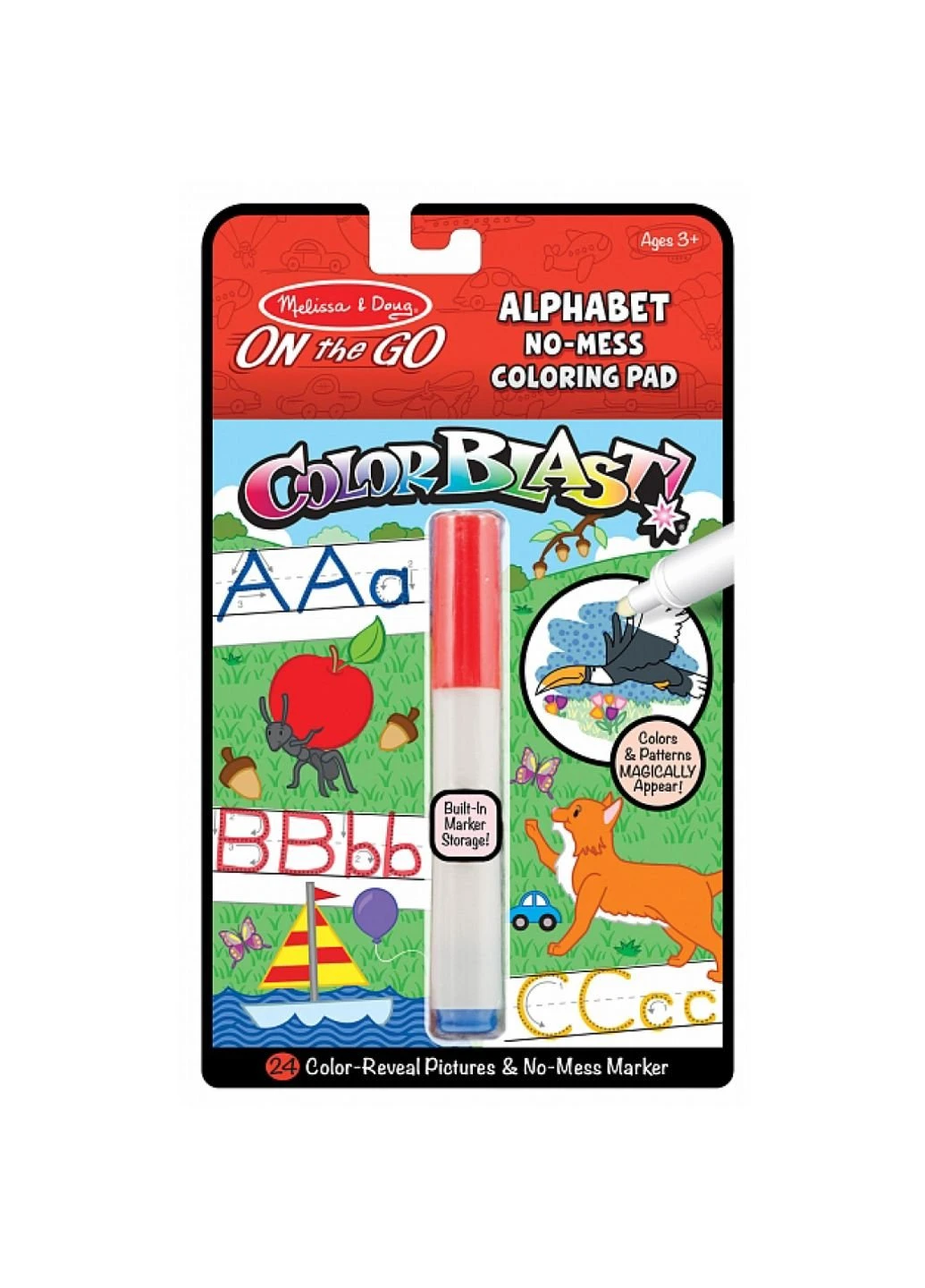 Набір для творчості чарівна розмальовка Алфавіт (MD30516) Melissa&Doug (254069540)