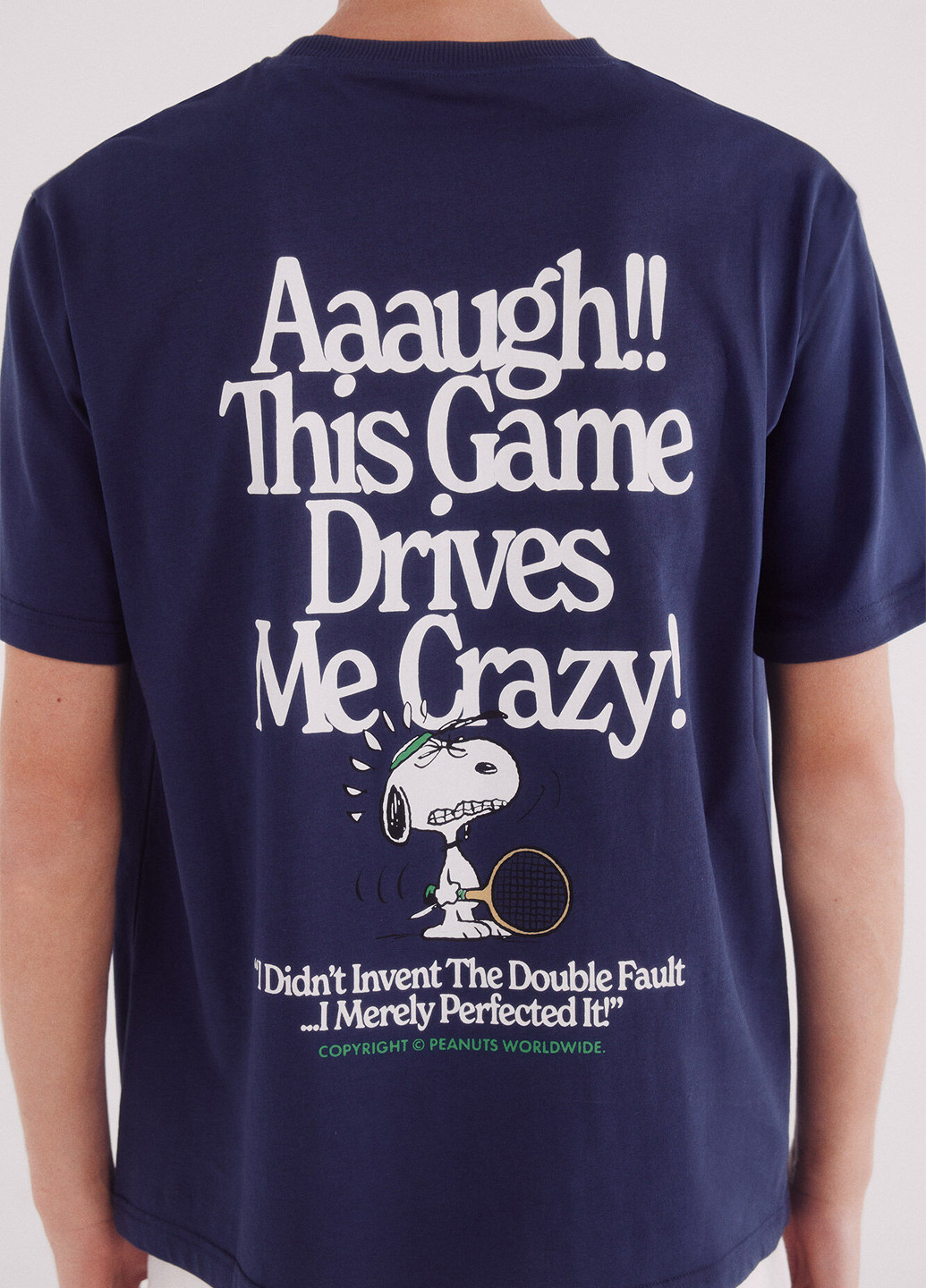 Темно-синя футболка Springfield