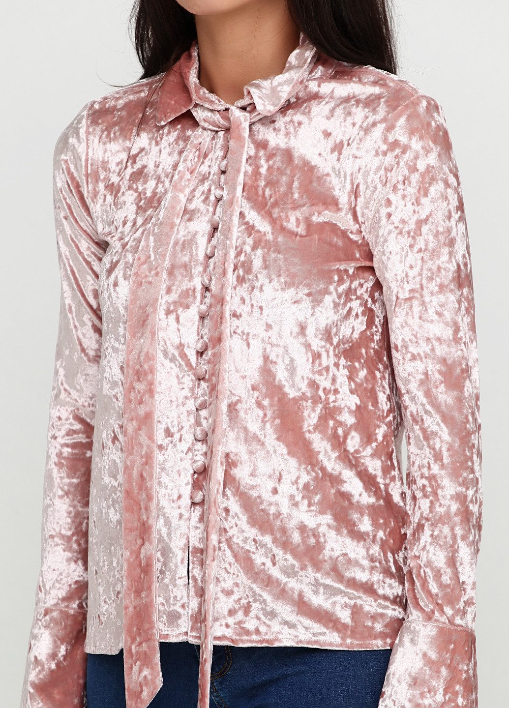 Блідо-рожева демісезонна блуза E.F.L.A.
