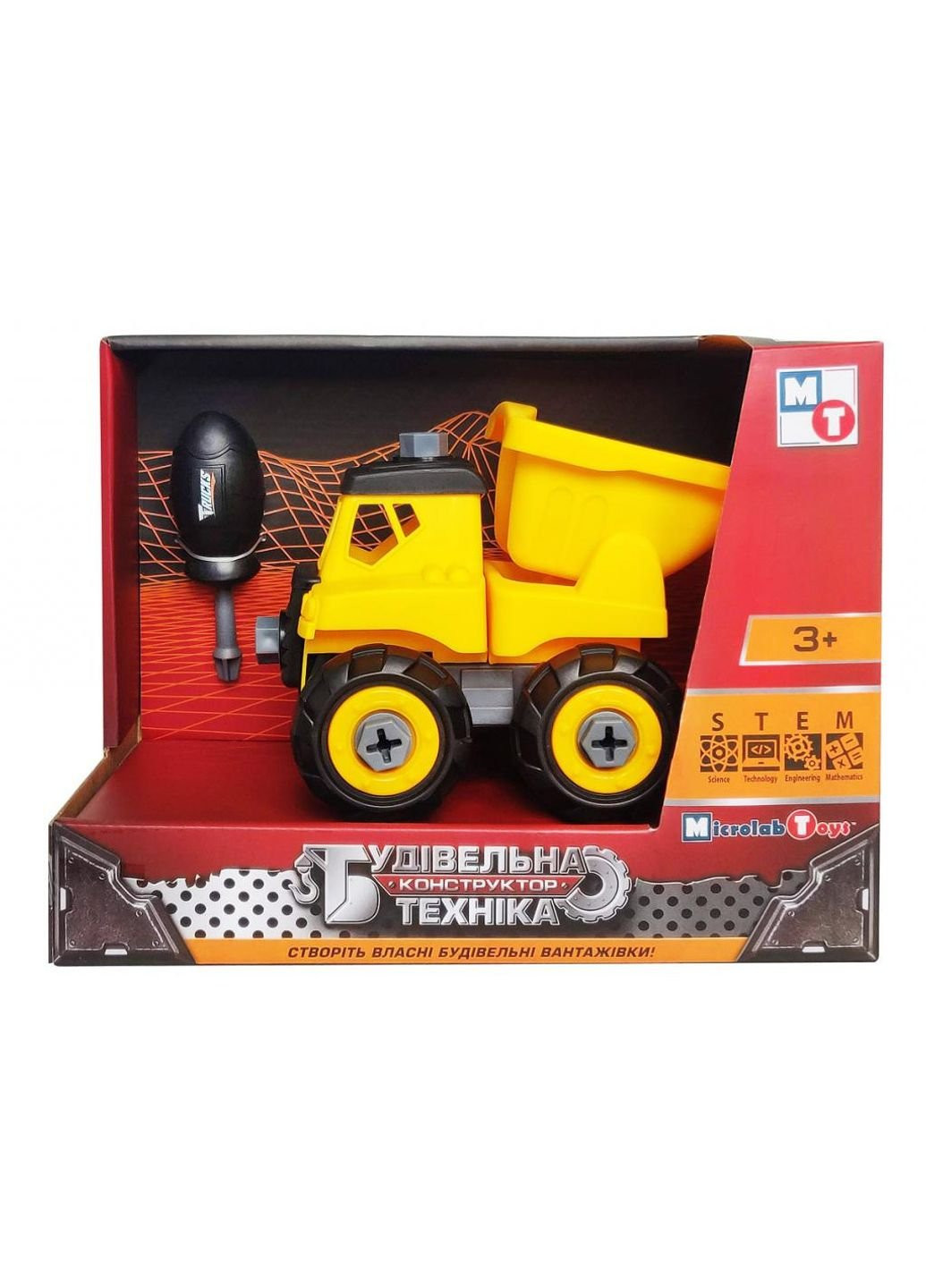 Конструктор (MT8906А) Microlab Toys строительная техника - грузовик (249596812)