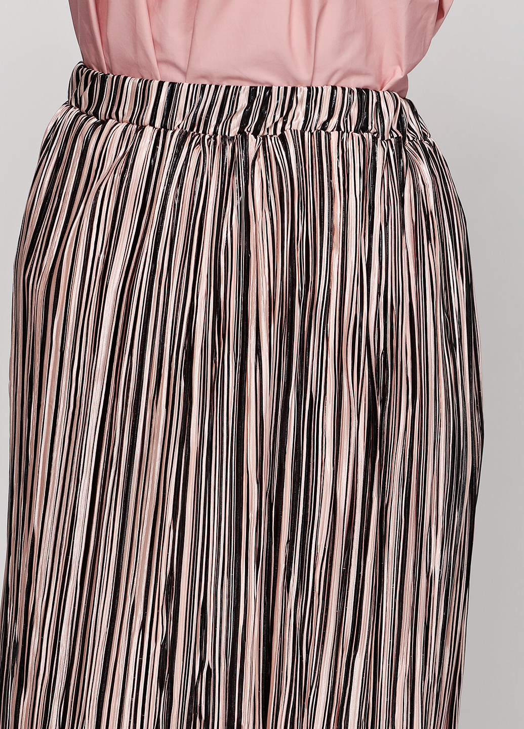 Разноцветная кэжуал в полоску юбка Lumina миди