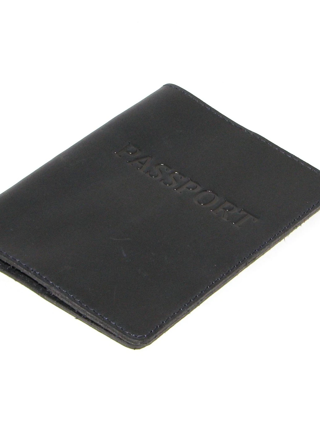 Обложка на паспорт Паспорт-H col.K темно-синяя DNK Leather (253933025)