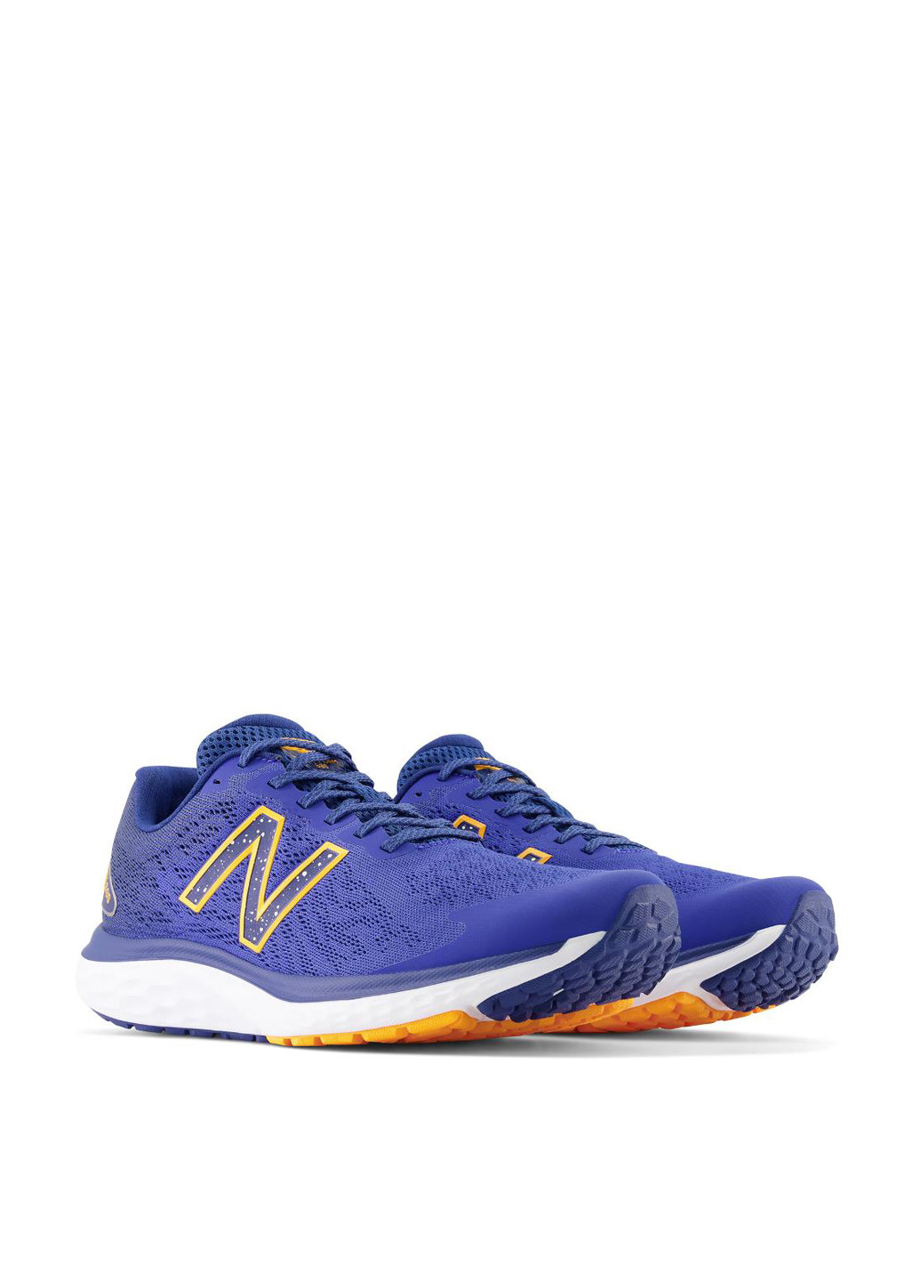 Синие демисезонные кроссовки m680bn7 New Balance Fresh Foam 680 v7