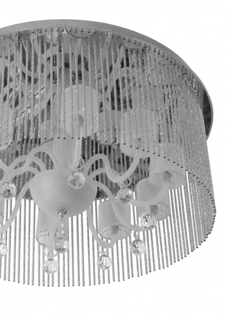 Люстра торт с абажуром галогенная для натяжного потолка BR-01 268S/25 Brille (253887017)