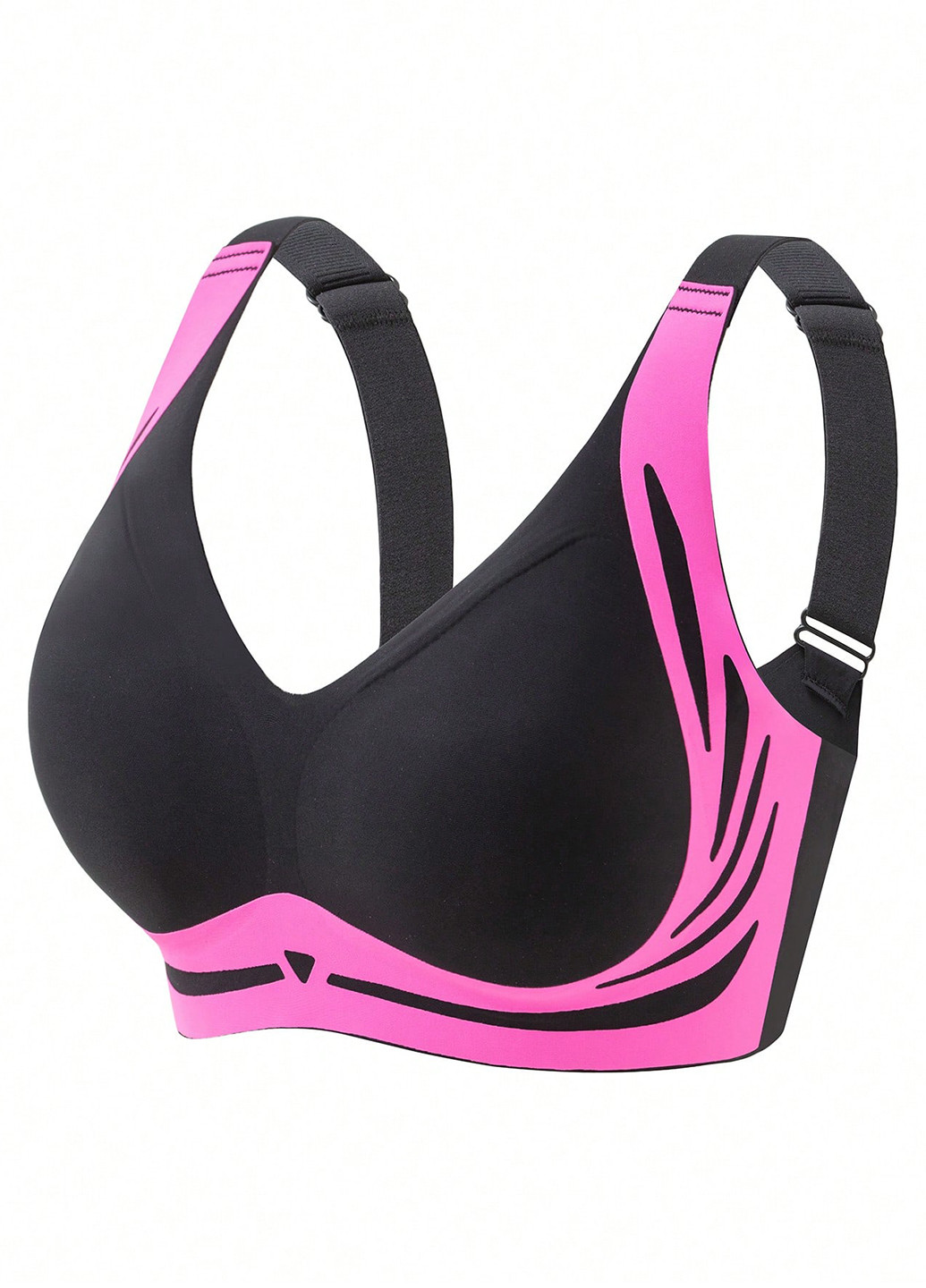 Комбинированный топ бюстгальтер (4 шт.) SHEIN без косточек полиамид