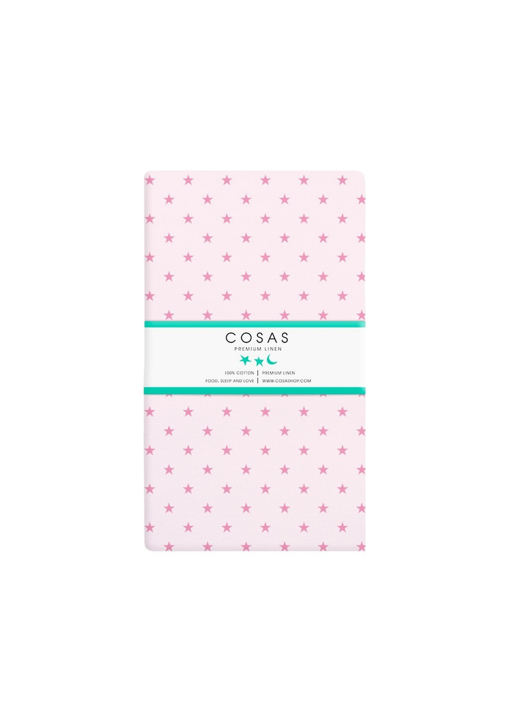 Подростковое постельно бельё PANDA LOVE ROSE STAR (пододеяльник 155х215 см, наволочка 50х70 см, простынь 155х240 см) Cosas (251801326)