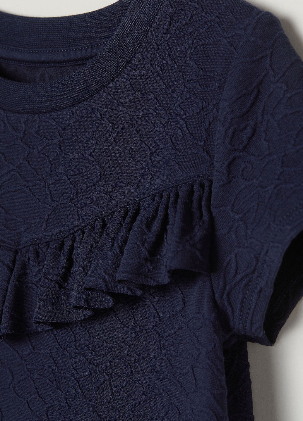 Тёмно-синее платье H&M (254367192)