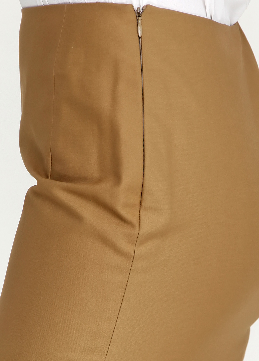 Песочная офисная однотонная юбка Ralph Lauren карандаш