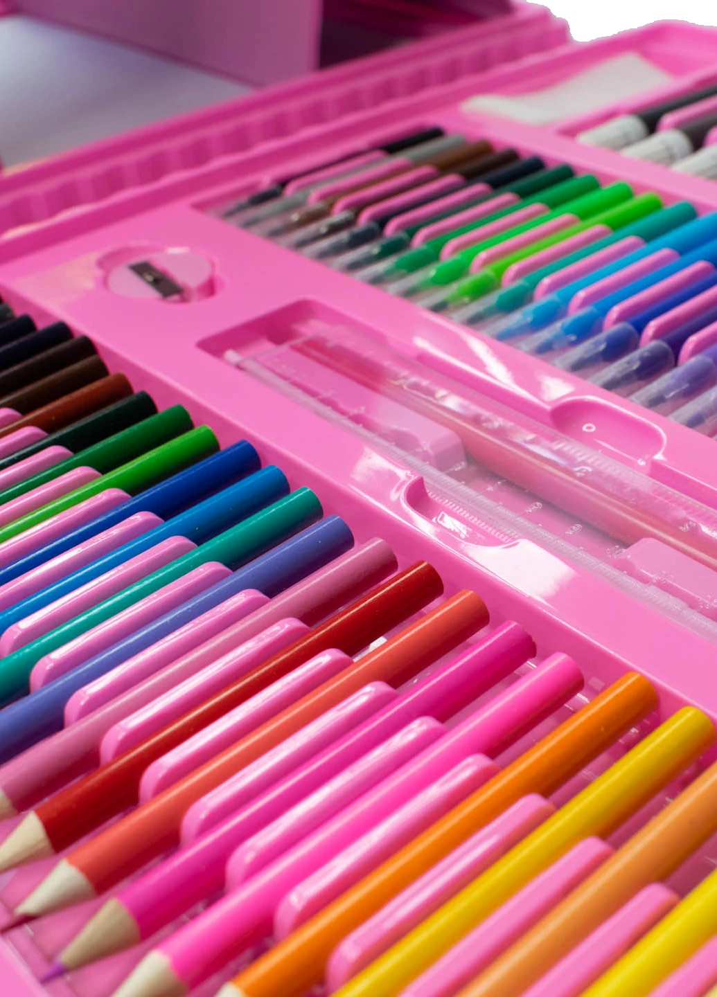 Набор для рисования с мольбертом в чемоданчике Art Set Pink UFT - (252404999)