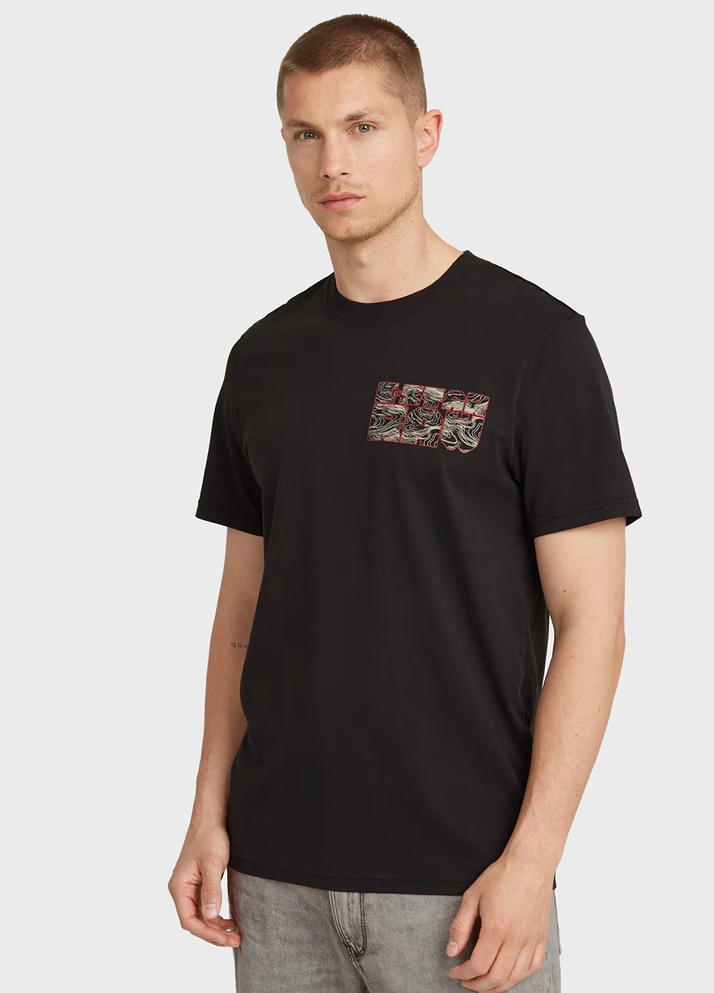 Черная футболка G-Star Raw
