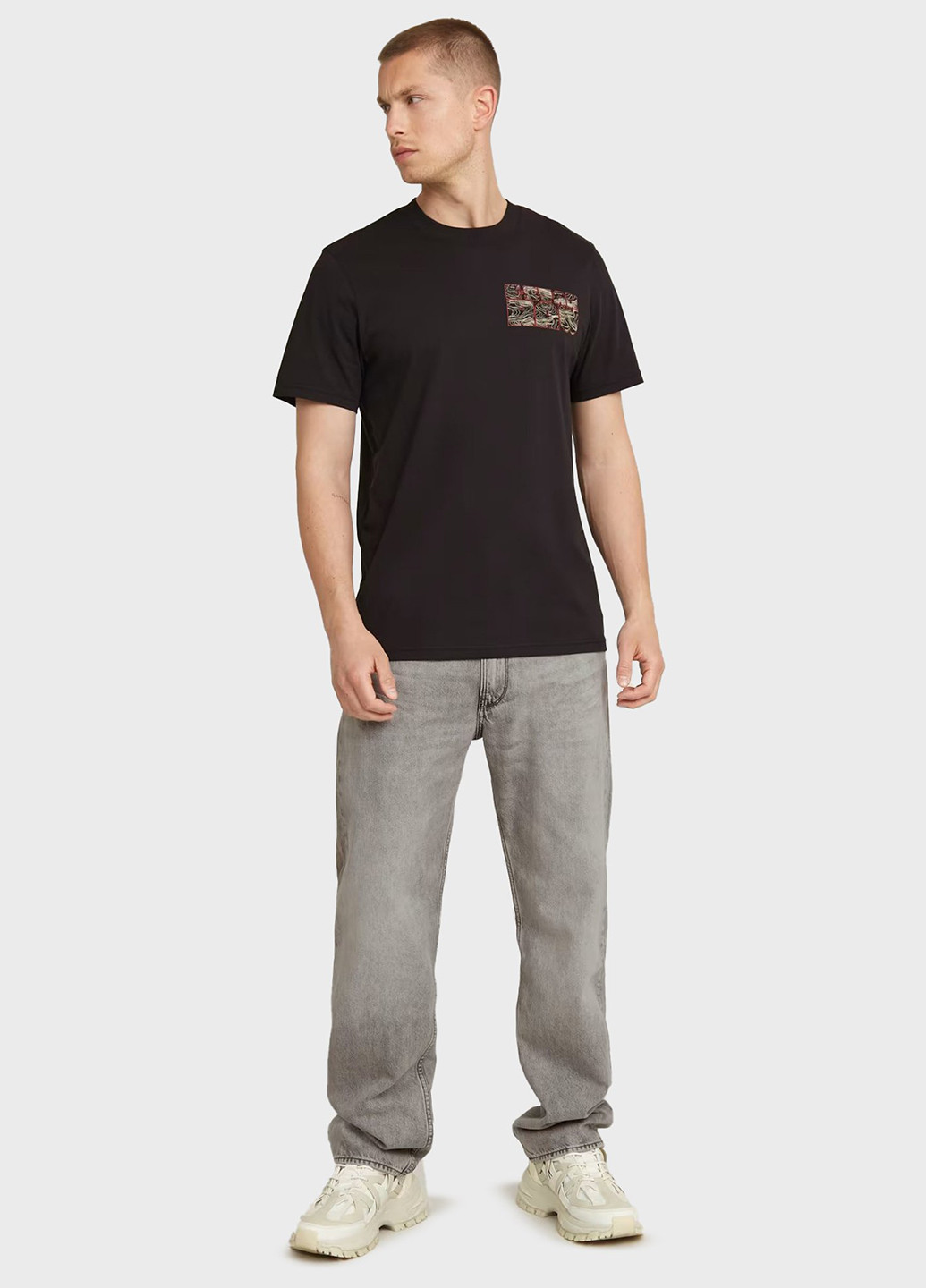 Черная футболка G-Star Raw