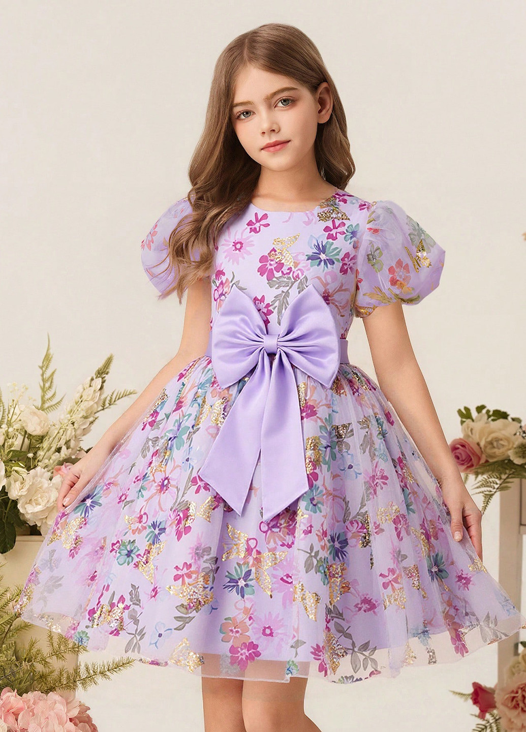 Сиреневое платье SHEIN (367748165)