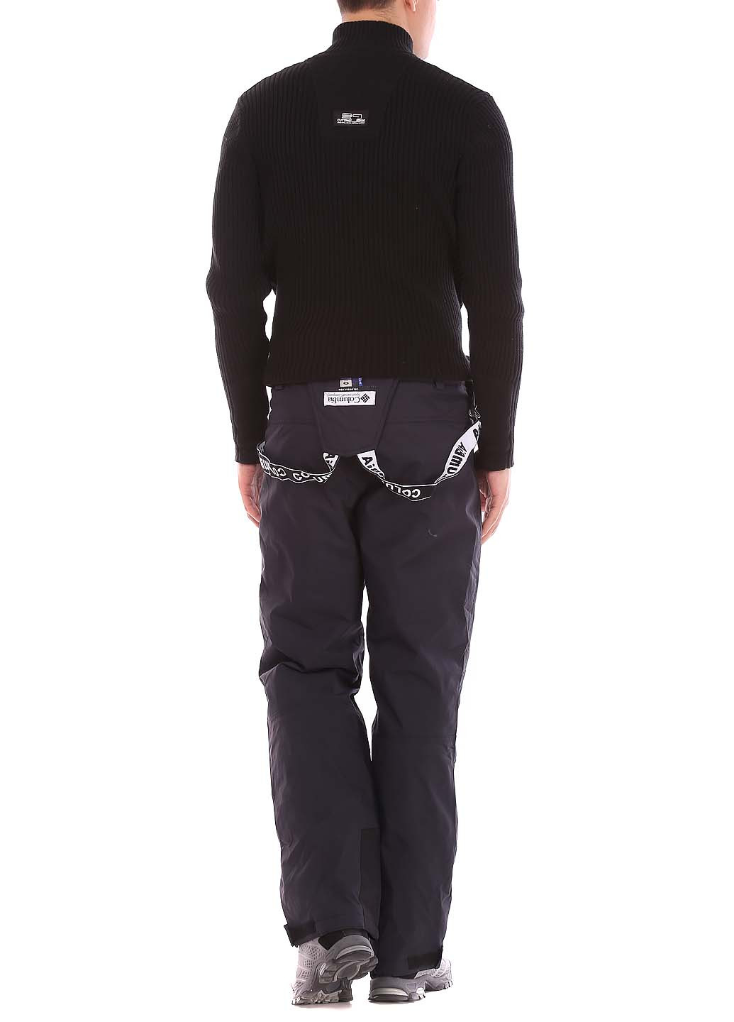 Черные кэжуал зимние прямые брюки Columbia