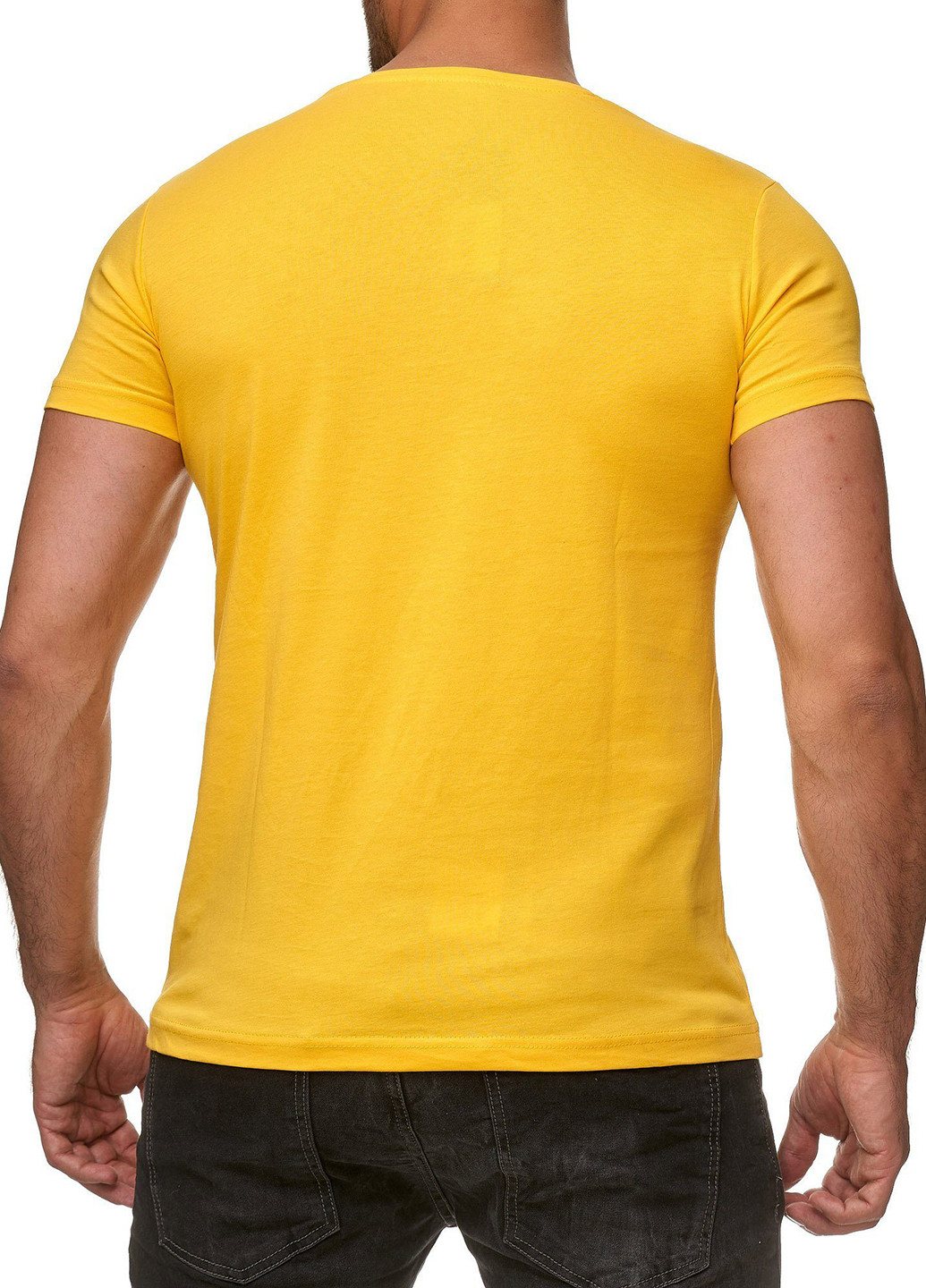 Желтая летняя футболка Red Bridge