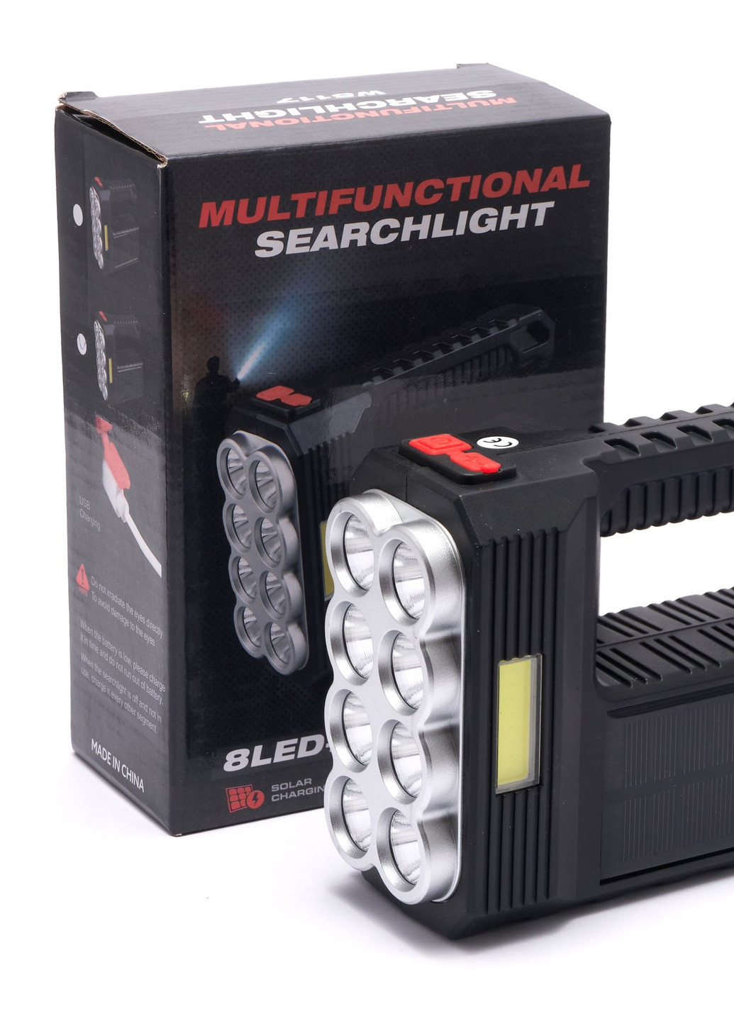 Ліхтар Multifuctional ручний світлодіодний W5117 із зарядкою від USB Ліхтарик акумуляторний Led (256537328)