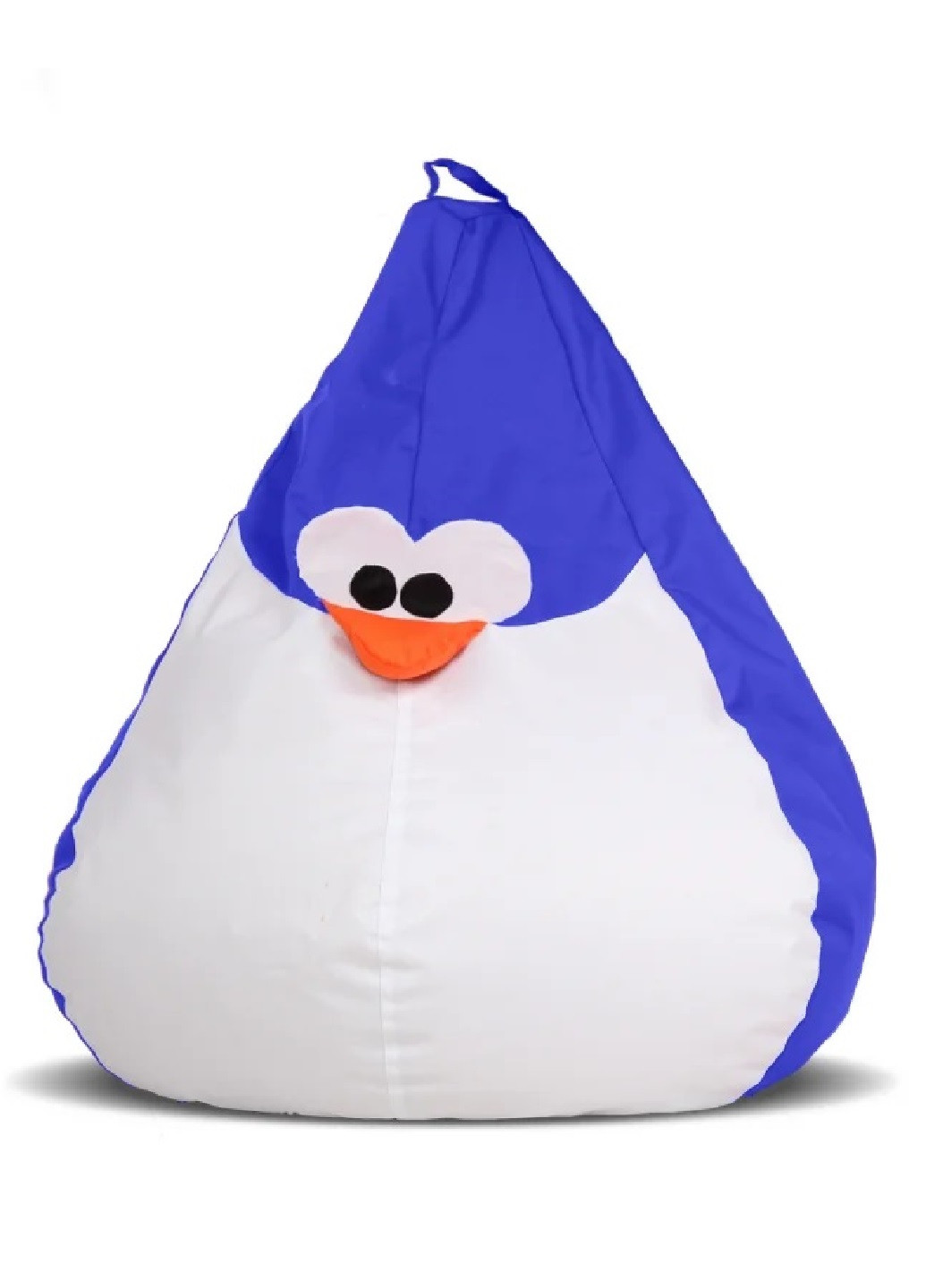Бескаркасное кресло мешок груша пингвин 90х130 см (31259-Нов) Синий Francesco Marconi (251169342)