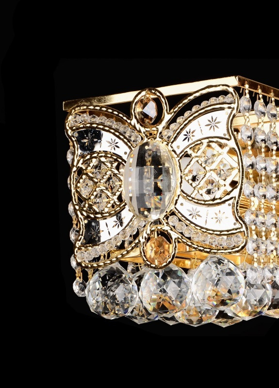 Бра настенное накладное хрустальное BCL-399W/1 E14 Brille (253894218)