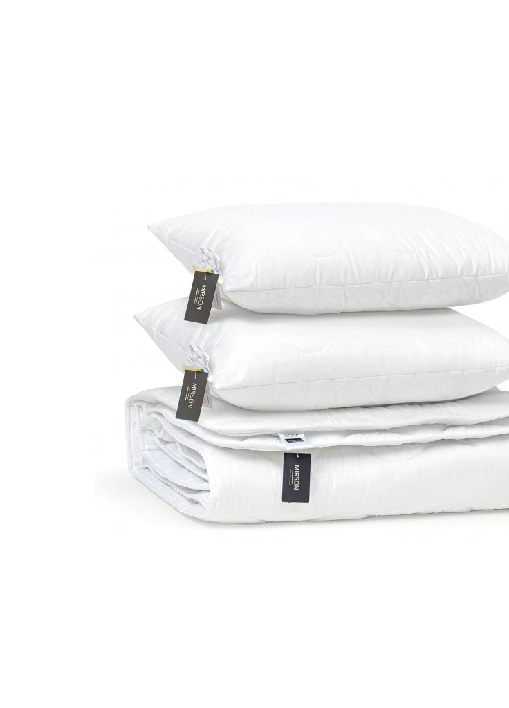 Одеяло MirSon Набор хлопковый №1708 Eco Light White Одеяло 220х240+ подушк (2200002656436) No Brand (254011648)