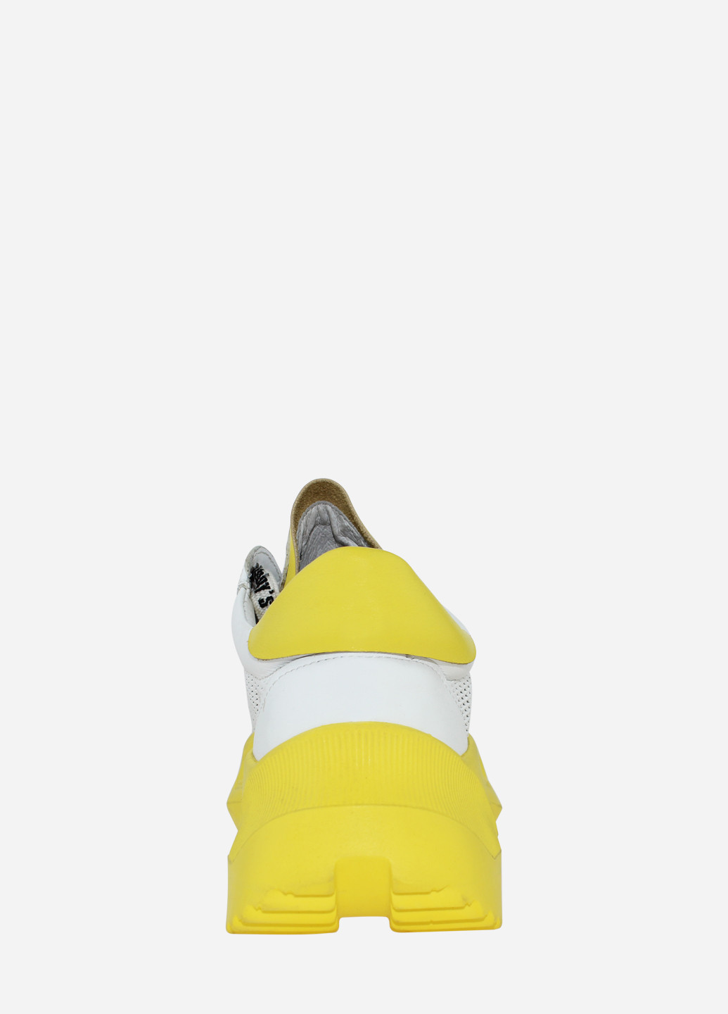 Белые демисезонные кроссовки rsm-514 белый-жёлтый Sothby's
