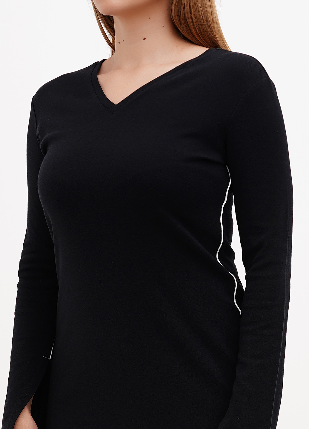 Черное кэжуал платье Only Women однотонное