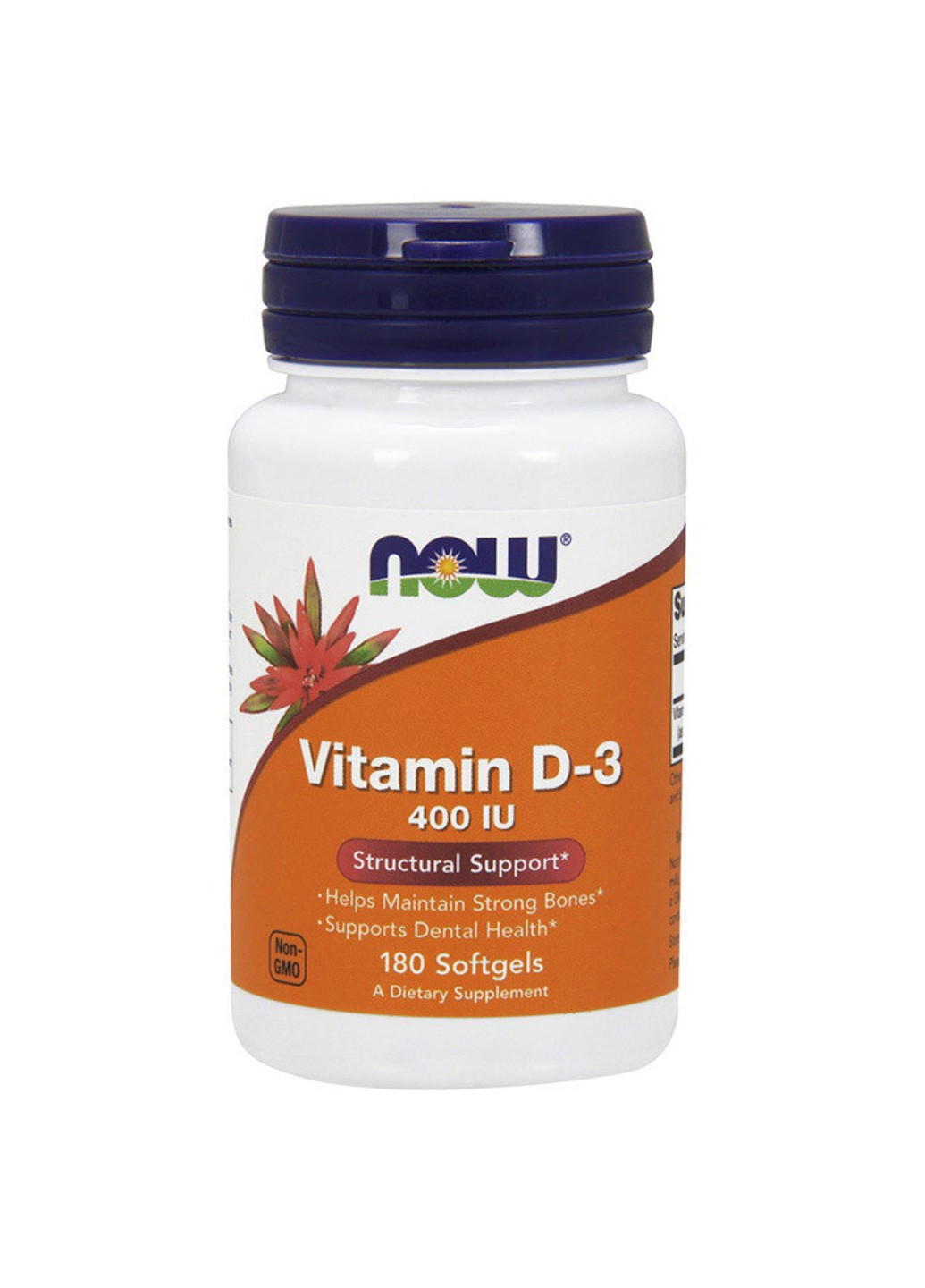 Витамин Д3 Vitamin D3 1000 IU 120 капсул Now Foods (255408349)