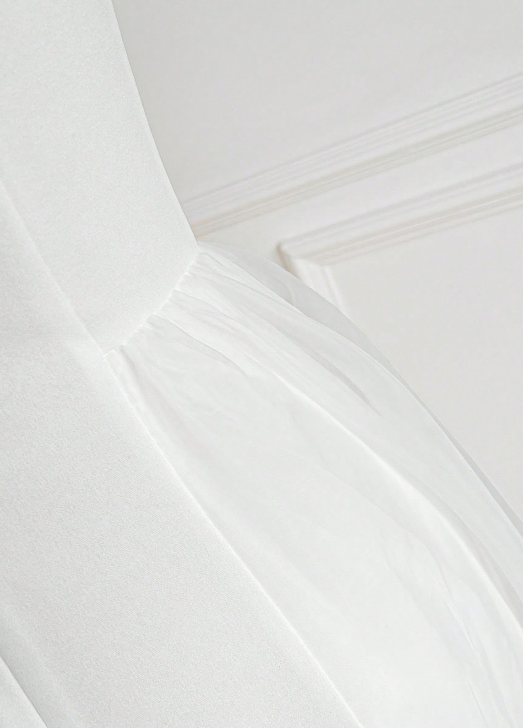 Білий кежуал сукня кльош SHEIN однотонна