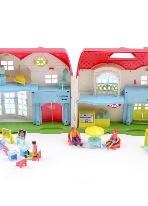Ігровий набір Ляльковий будиночок з меблями та фігурками IM439 NaNa (253923181)
