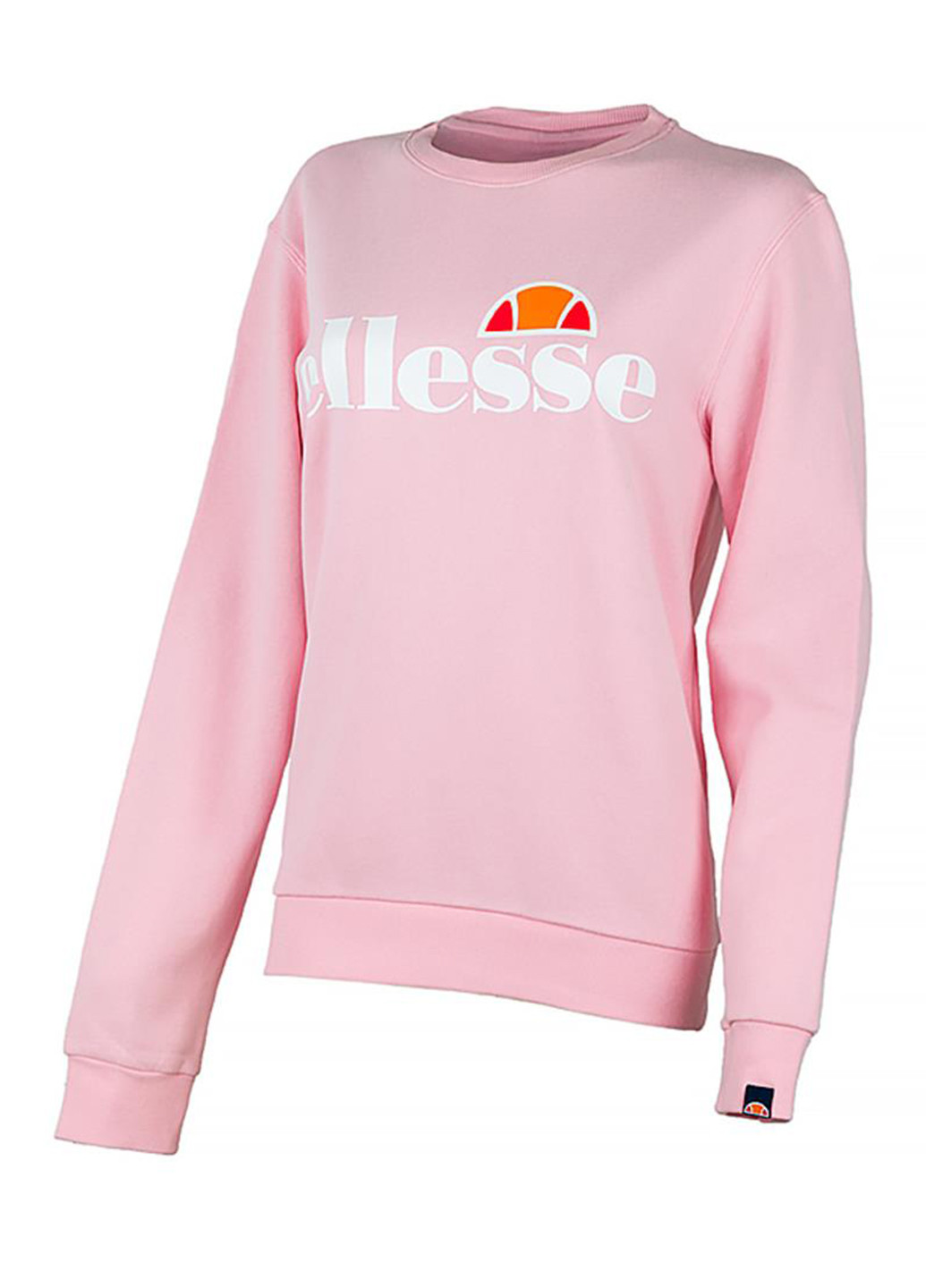 Рожевий світшот sgs03238-808 Ellesse логотип нашивки (321974833)