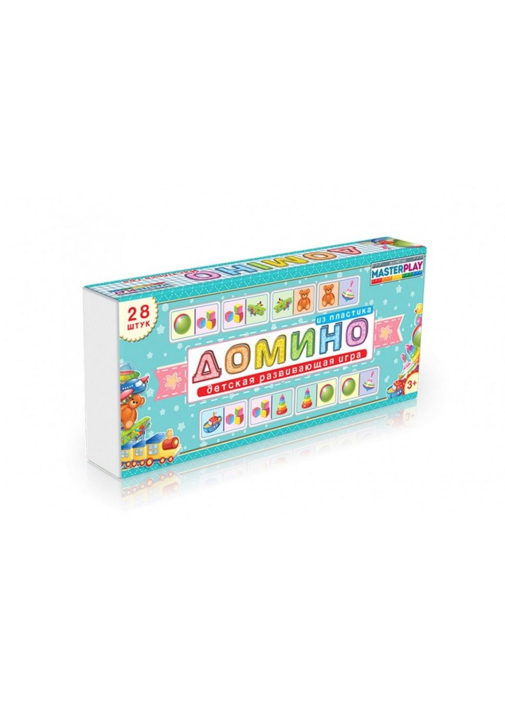 Дитяча гра доміно 1-093-2-1 (Предмети) Colorplast (230009742)