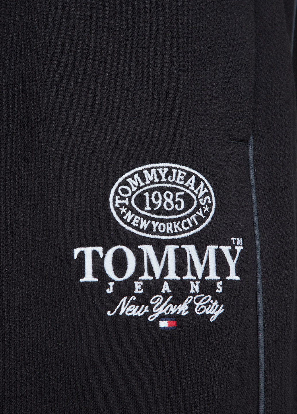 Черные кэжуал, спортивные демисезонные джоггеры брюки Tommy Jeans