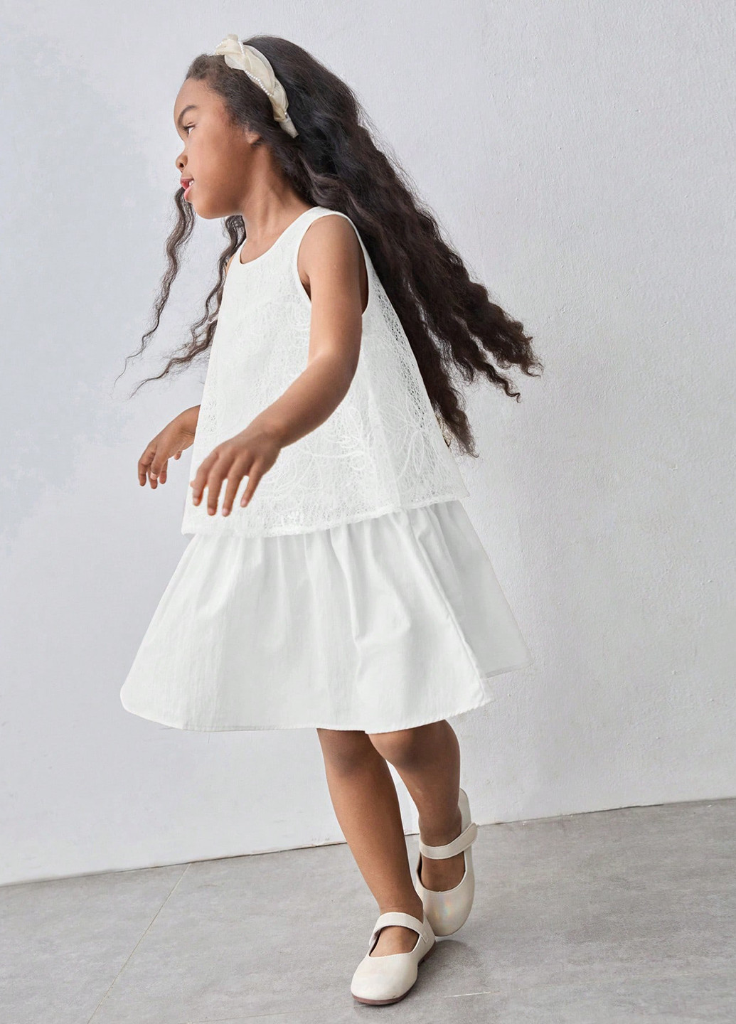 Белое платье SHEIN (366092738)