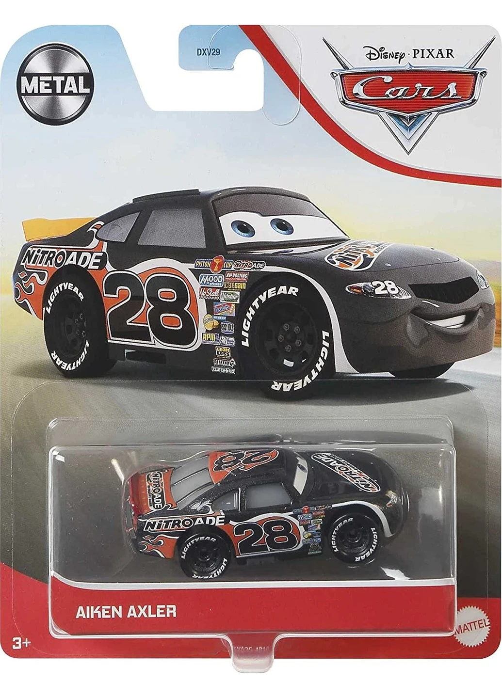 Машинка Тачки 3 Disney Pixar Cars Aiken Axler (GXG35 / DVY29) Mattel (255254546)