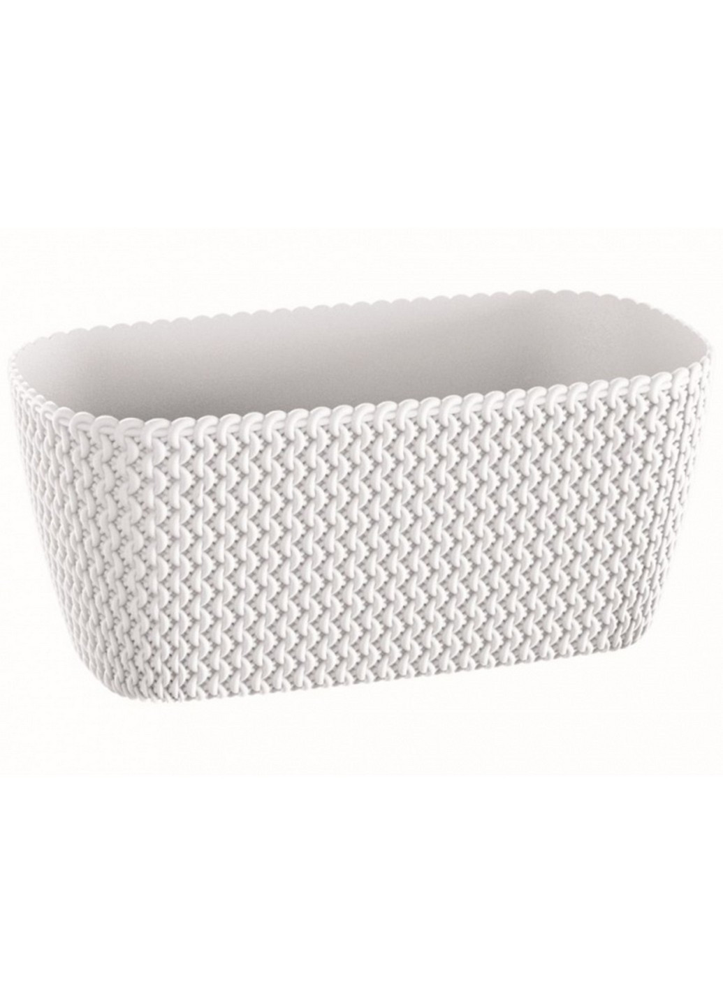 Балконний ящик Splofy Case 40 см білий (26071-449) Prosperplast (221634798)