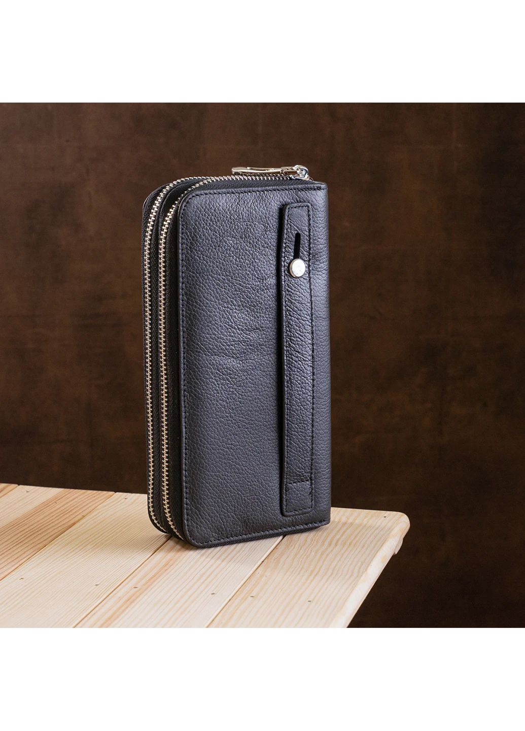 Мужской кожаный кошелек 20х10,5х4,5 см st leather (252129905)