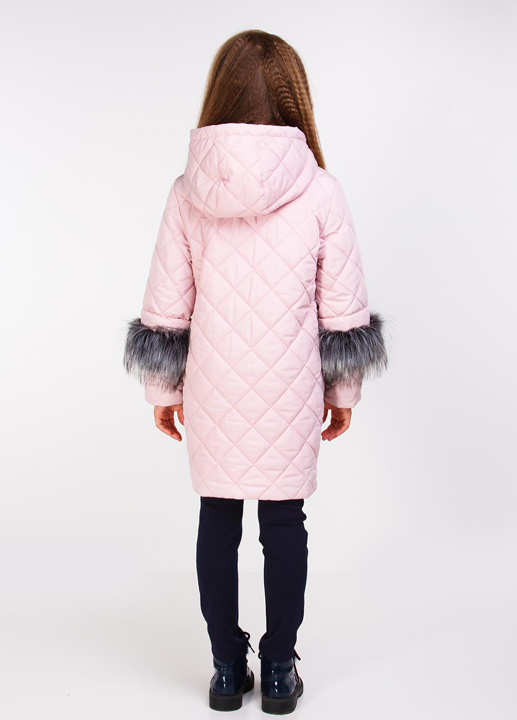 Светло-розовая демисезонная куртка Sofia Shelest