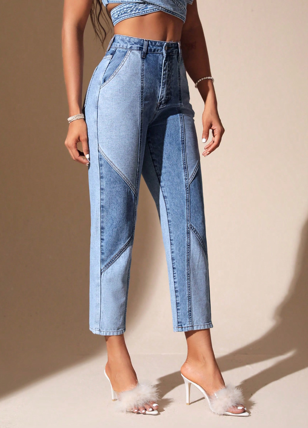 Джинси SHEIN - (343353720)