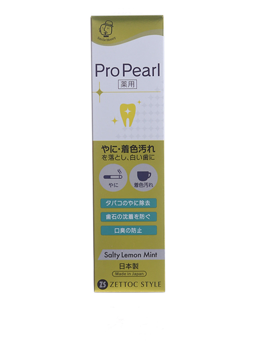Зубная паста ProPearl Lemon Mint, 100 г Zettoc (53228435)