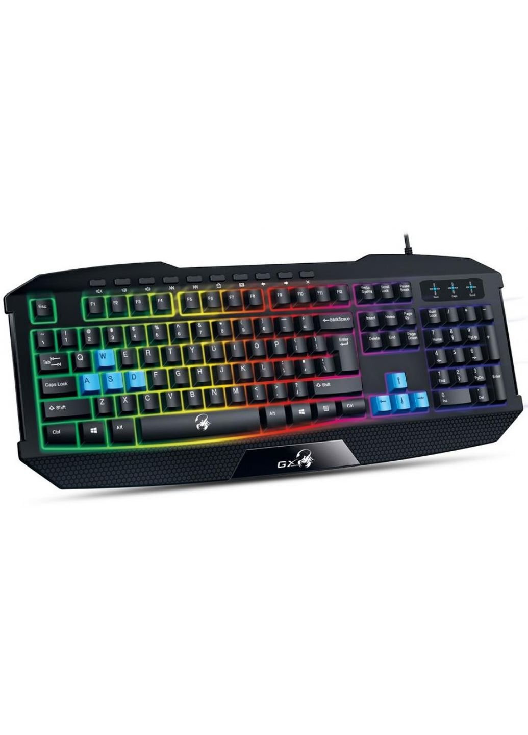 Клавиатура (31310474105) Genius Scorpion K215 Black UKR USB (253546114)