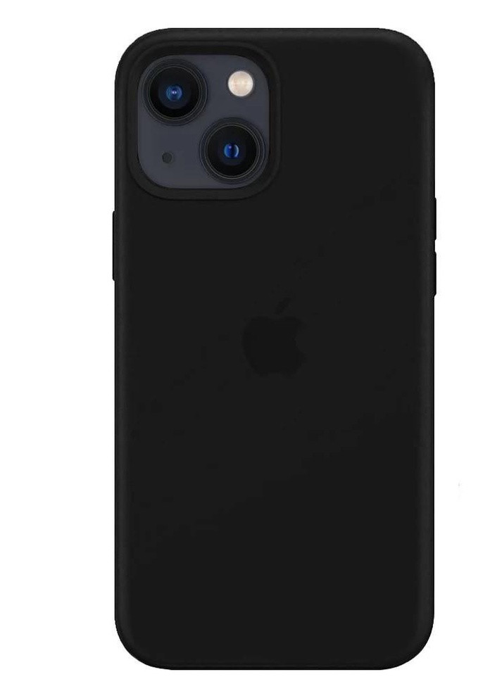 Силіконовий Чохол Накладка Silicone Case для iPhone 13 Black No Brand (254091542)