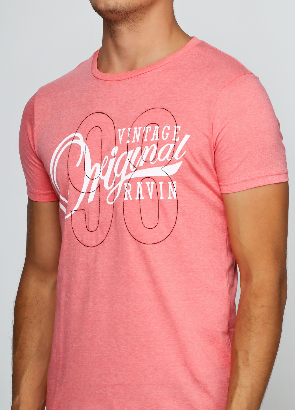 Персиковая футболка Яavin