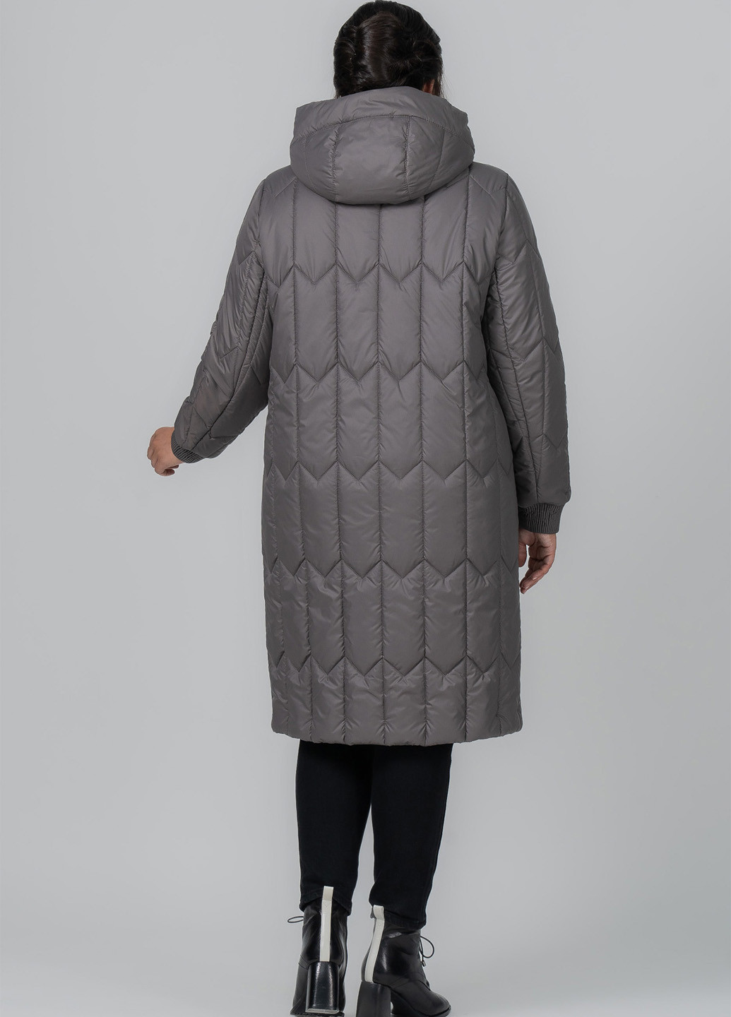 Кавове демісезонне Пальто двостороннє A'll Posa