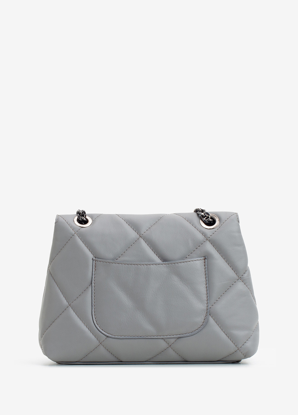 Сумка жіноча на ланцюжках крос-боді середня Сrossbody Nappa Regina Notte (249624541)