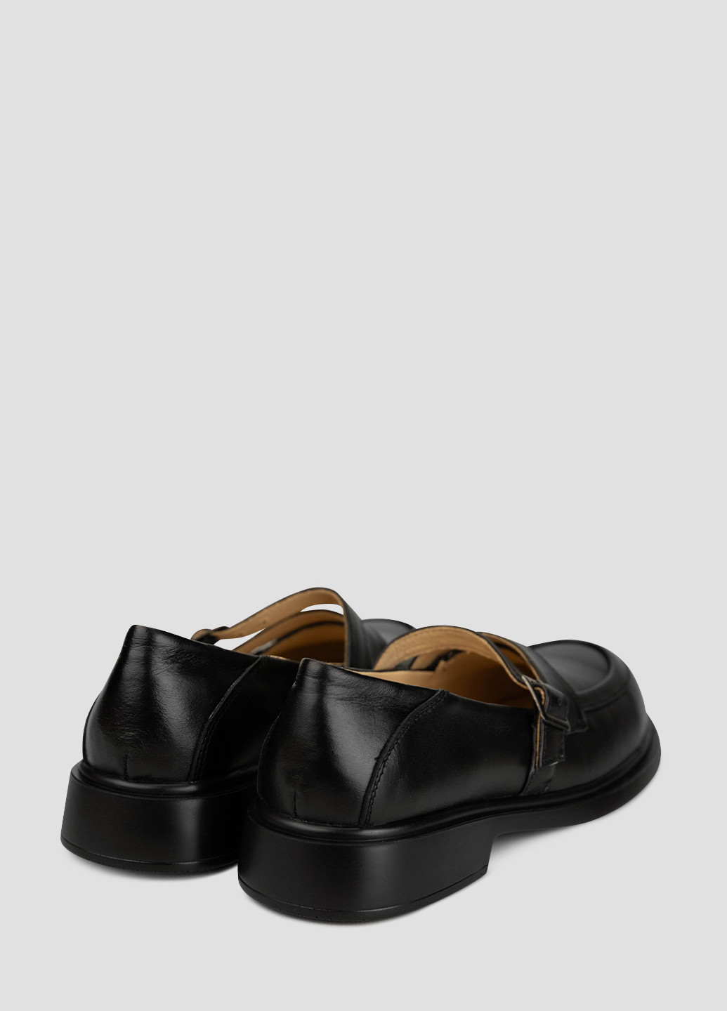 Bottini Туфлі лофери чорний з натуральна шкіра, італія — демісезон (331017450)