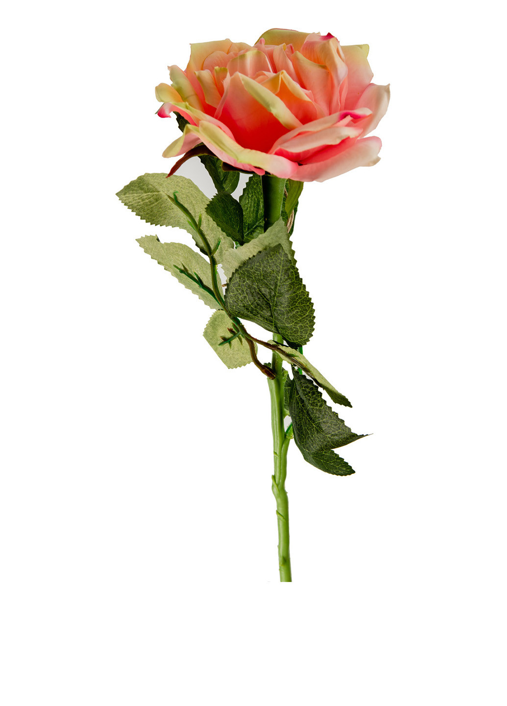 Цветок Розовая Роза, 54,5 см Coincasa розовые