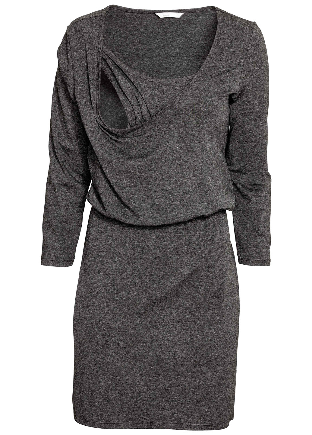 Грифельно-серое кэжуал платье для беременных H&M
