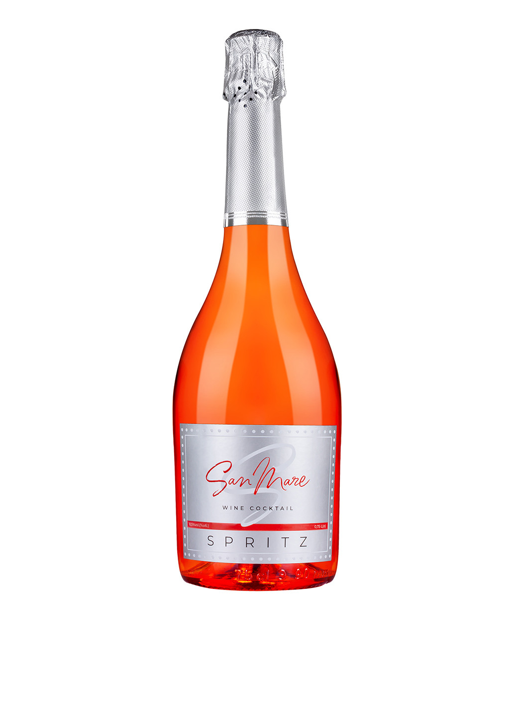 Игристый винный коктейль Spritz, 0,75 л San Mare розовое