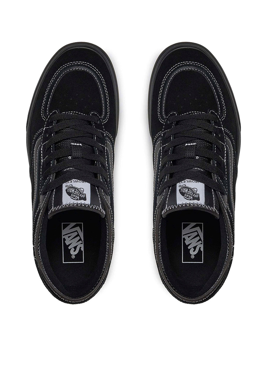 Черные кеды Vans ROWLEY CLASSIC с логотипом