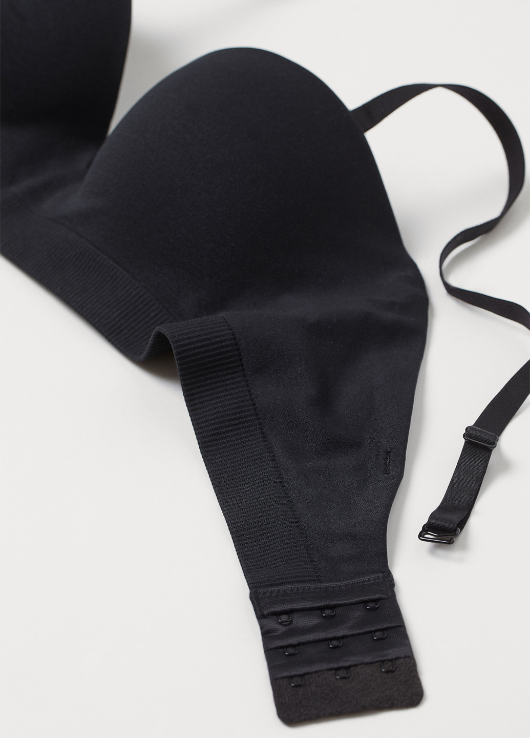 Чорний балконет бюстгальтер H&M без кісточок поліамід